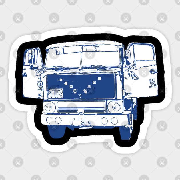 old truck Sticker by rickylabellevie